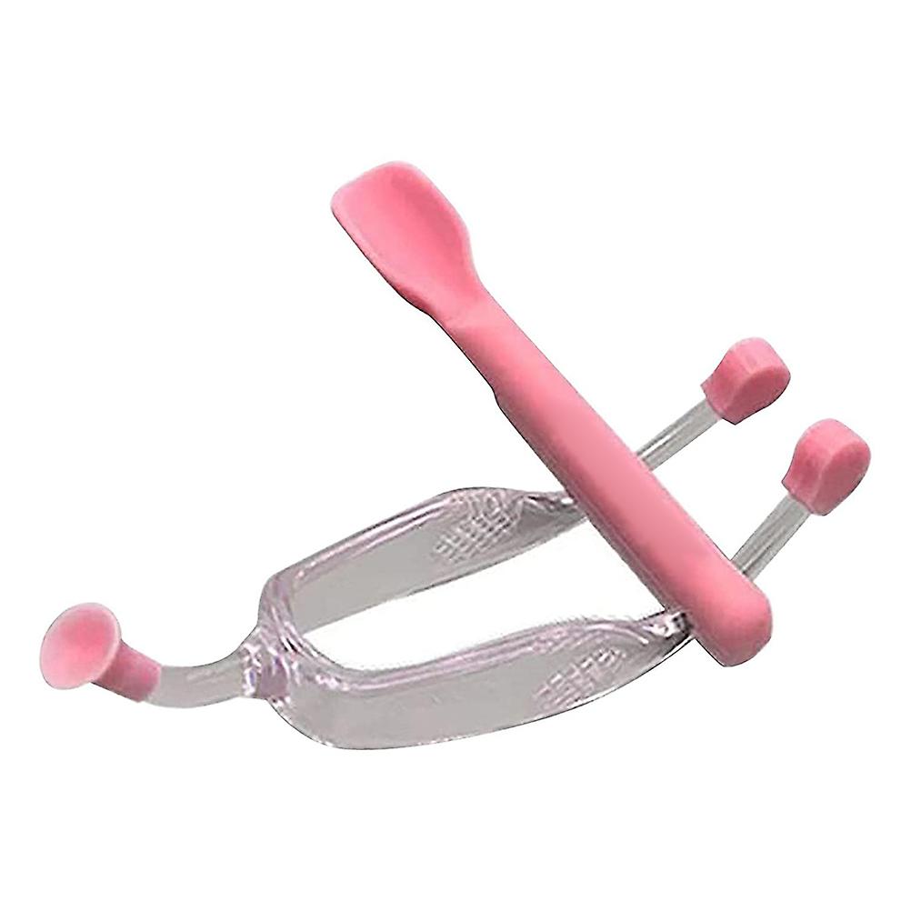 Multifunctional contact lens tweezers and suction cup spoon for removing contact lenses