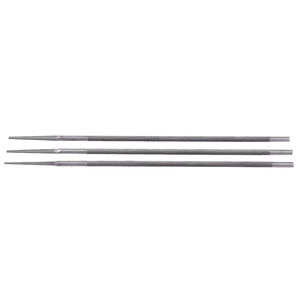 3Pcs Round Bearing Steel Chainsaw Files Sharpener Set 5.5mm