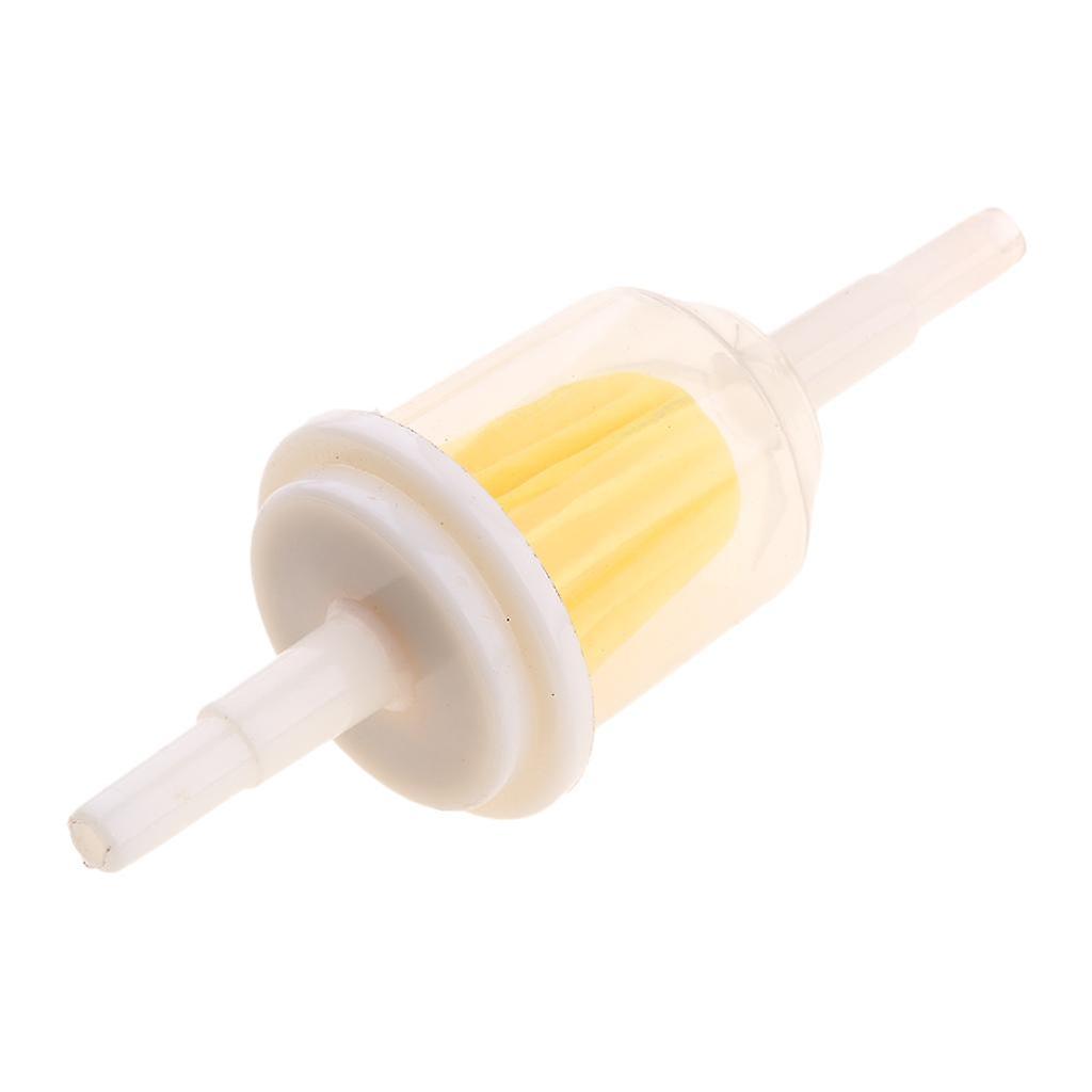 Universal Petrol Inline Fuel Filter LARGE Car Part Fit 7-8mm Pipes