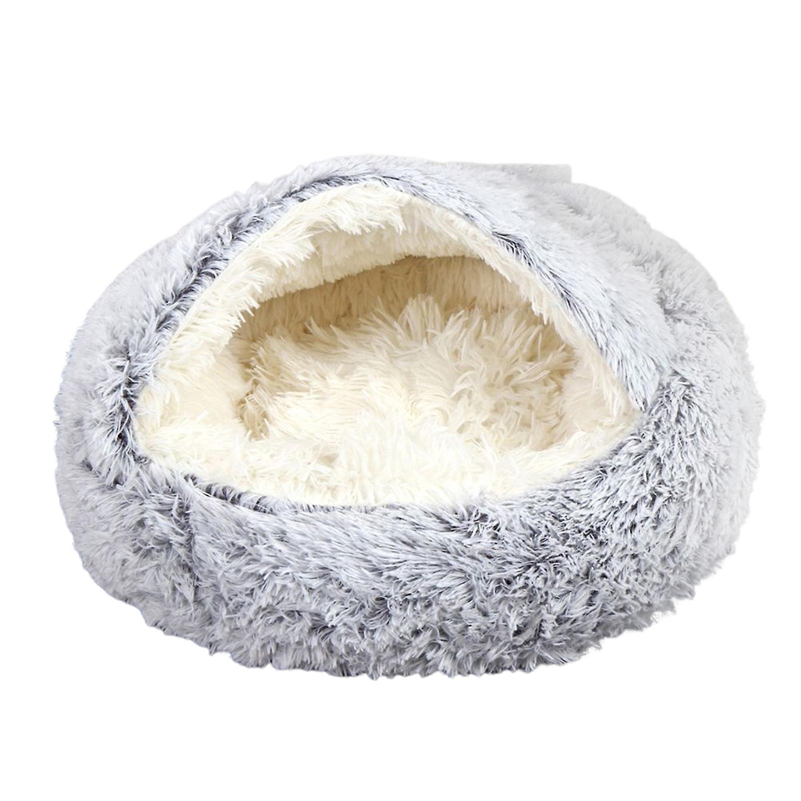 Cat Mat Warm Four-Season Universal Semi-Closed Thickened Winter Warm Nettle Cat Mat Plush Doghouse