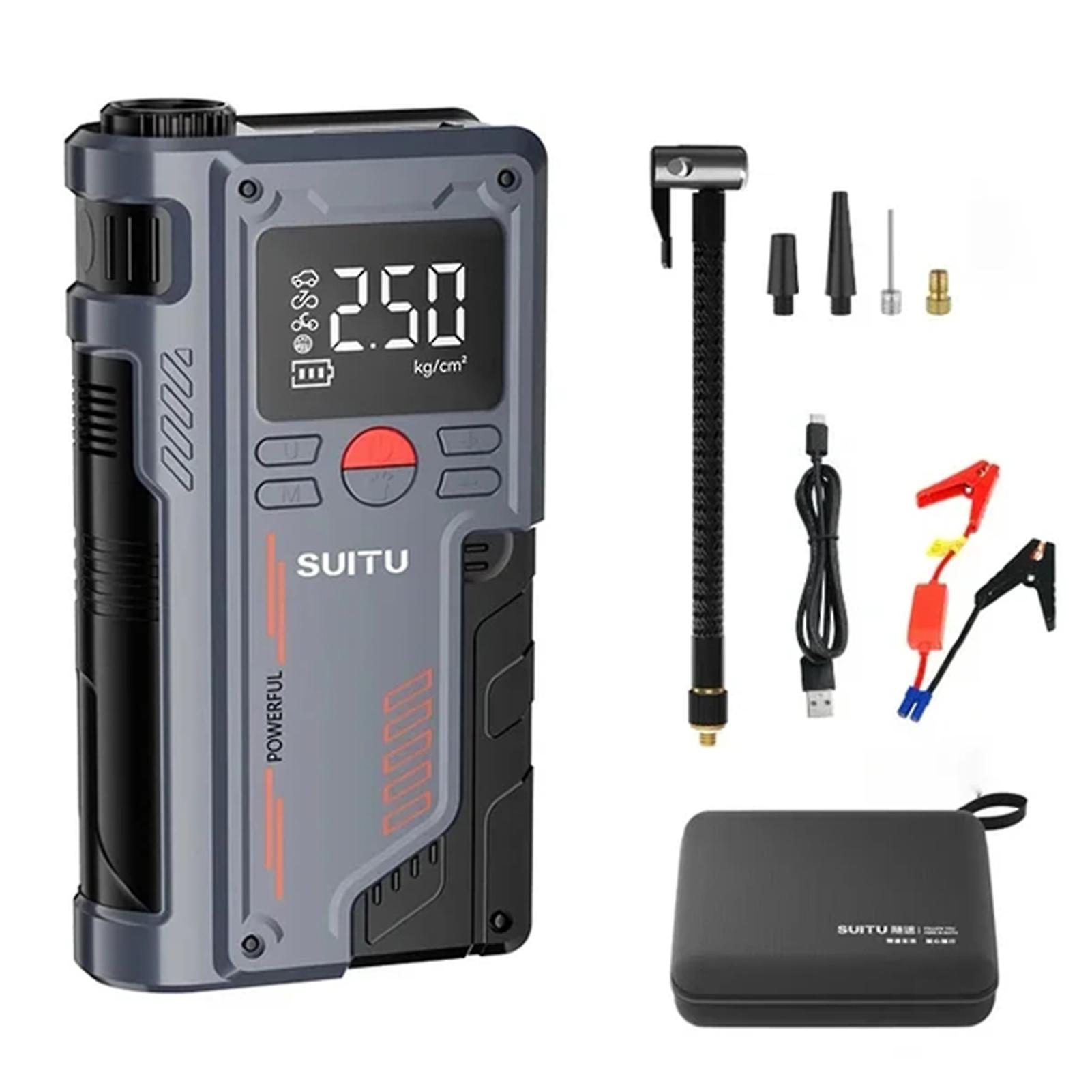 High Pressure Multi-Purpose Tire Pump for Car Portable Sturdy Tire Inflator for Vehicle SUV Van