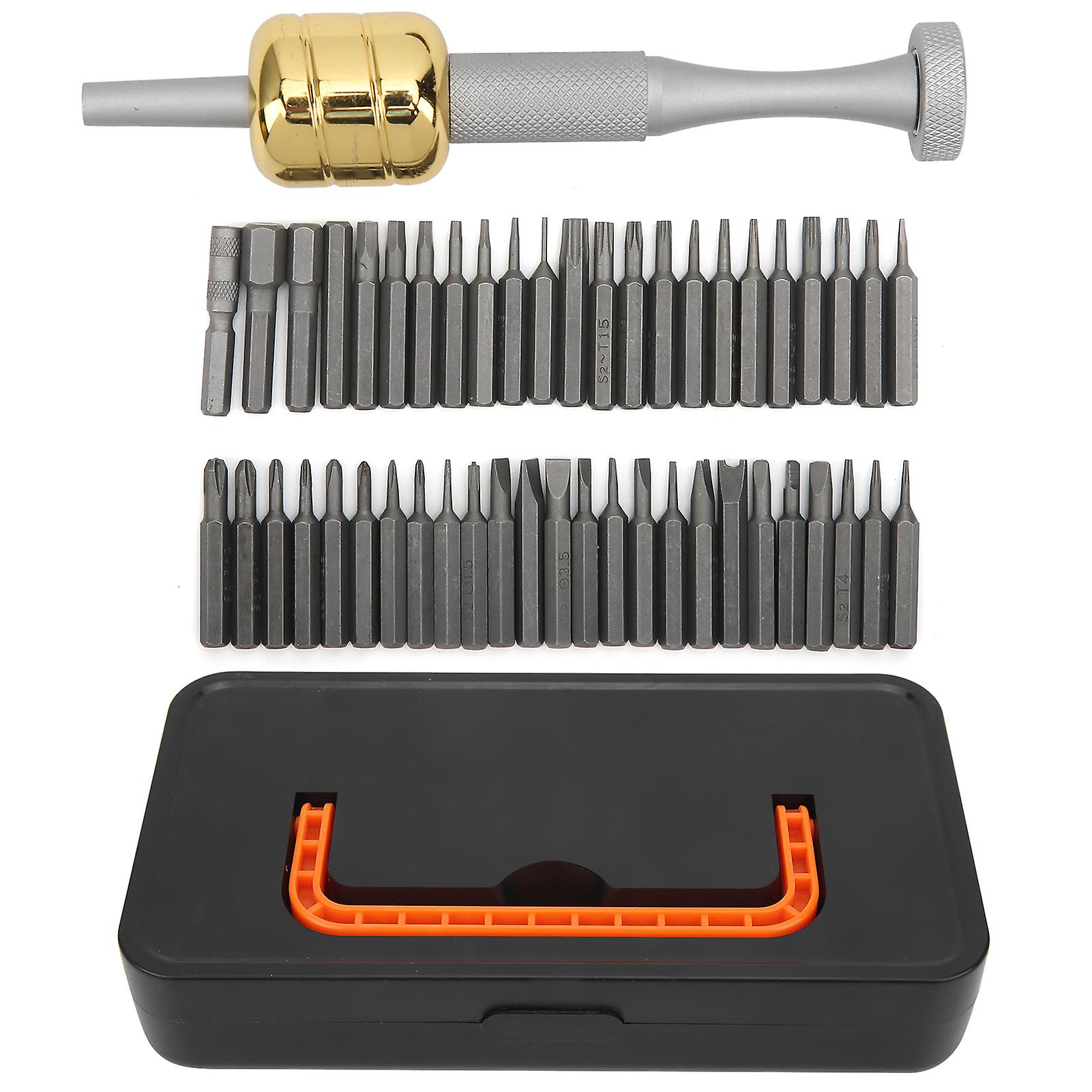 Screwdriver Set Rotating Power Multifunctional Screwdriver Handle Bit Kit Hand Repairing Tool