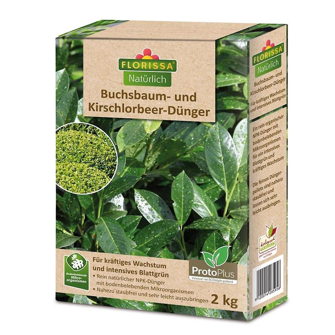 FLORISSA Boxwood and Cherry Loorberry Fertilizer Proto Plus, 2 kg