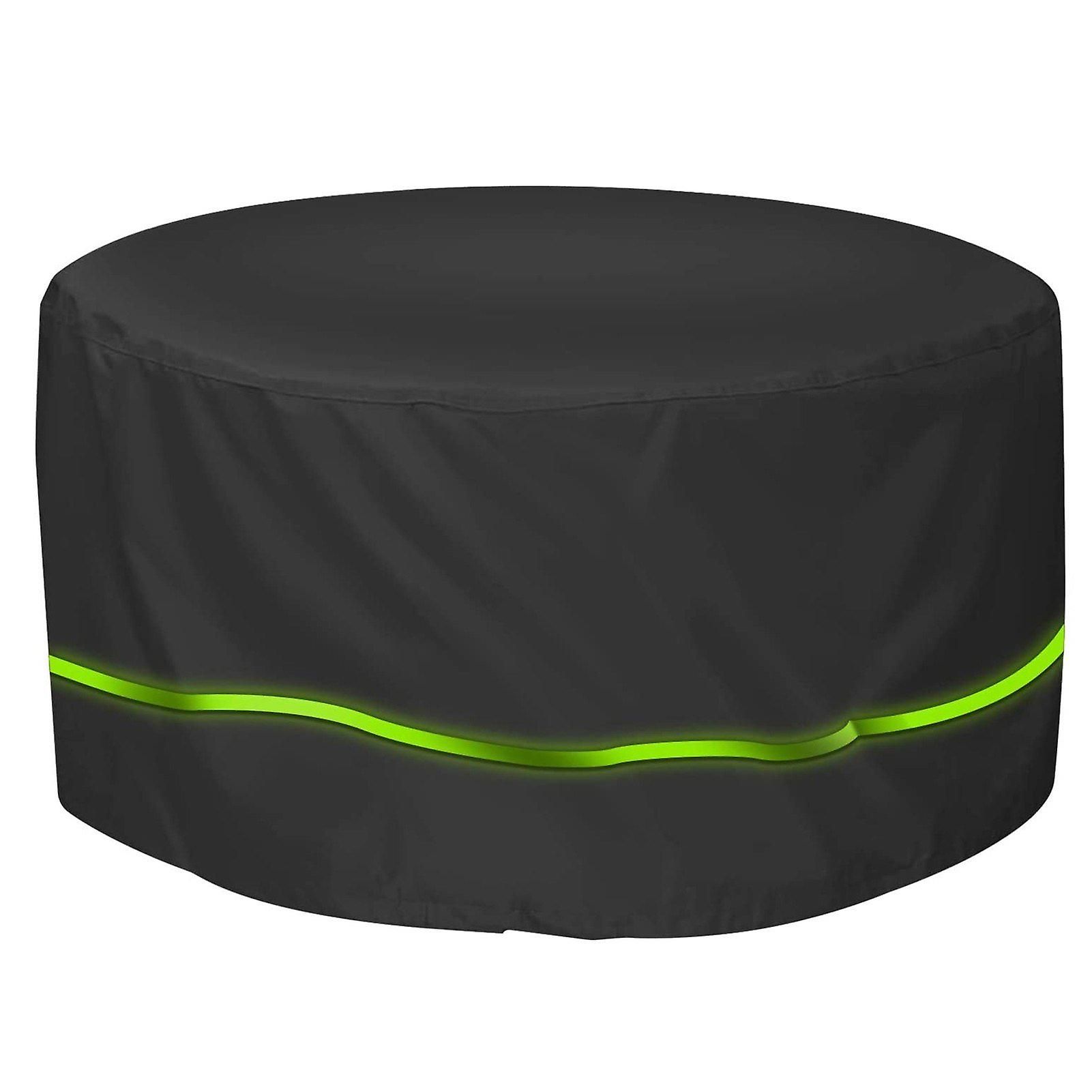 Round Garden Table Cover With Reflective Stripe