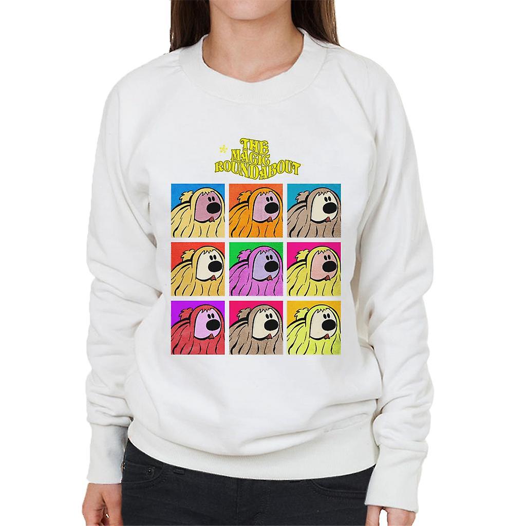 The Magic Roundabout Dougal Pop Art Women's Sweatshirt