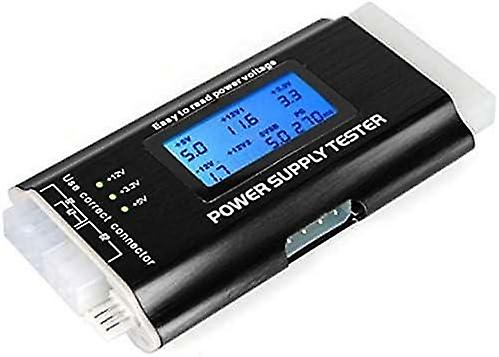 ATX 20 Power Display 24 Pin SATA LCD Diagnostic Voltage Tester PSU