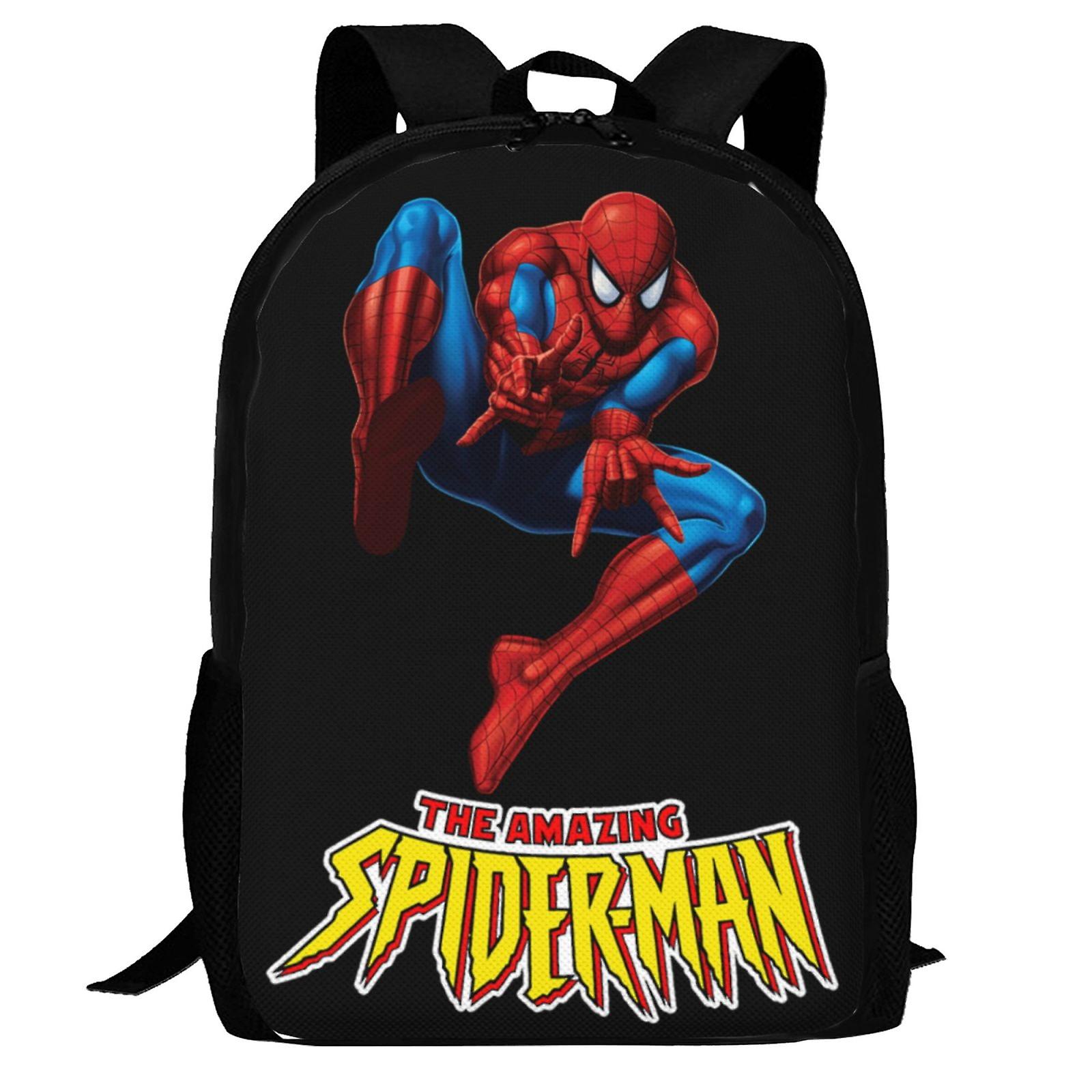 Spider-Man Backpack,3d Print Laptop Backpack Lightweight Casual Daypack Bookbag Multi-Function Travel Backpack