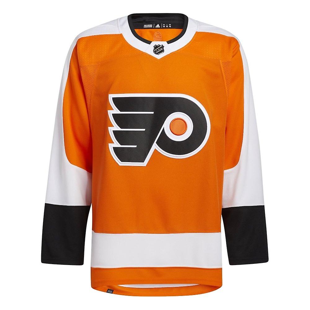 Philadelphia Flyers Home Authentic Primegreen Orange Jersey