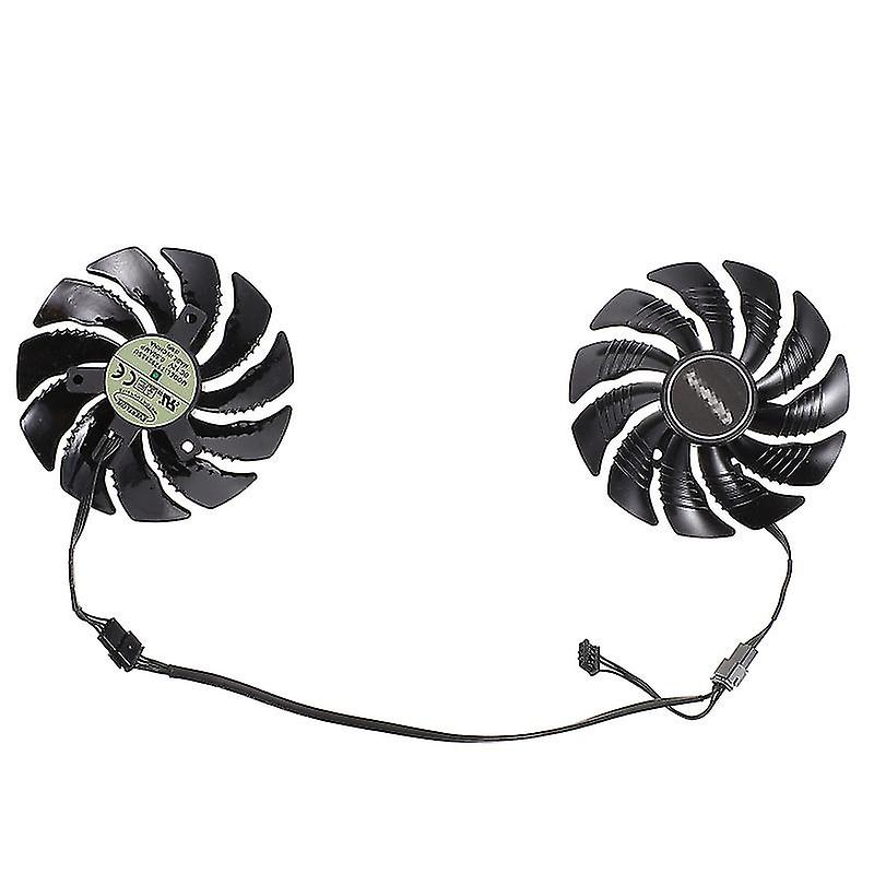 1pair Plastic Graphics Fan