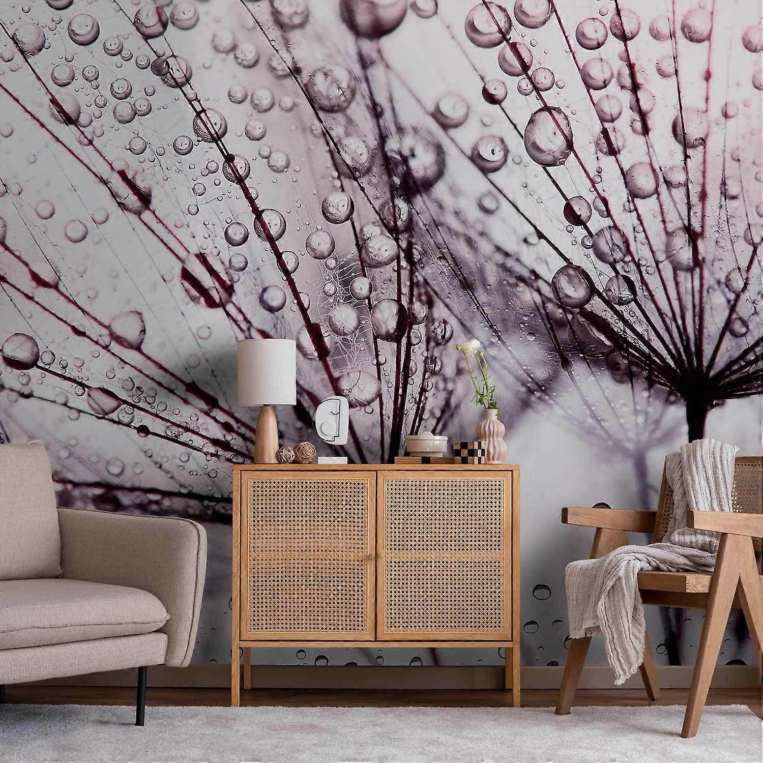 Zelfklevende muurschildering - Rainy Time