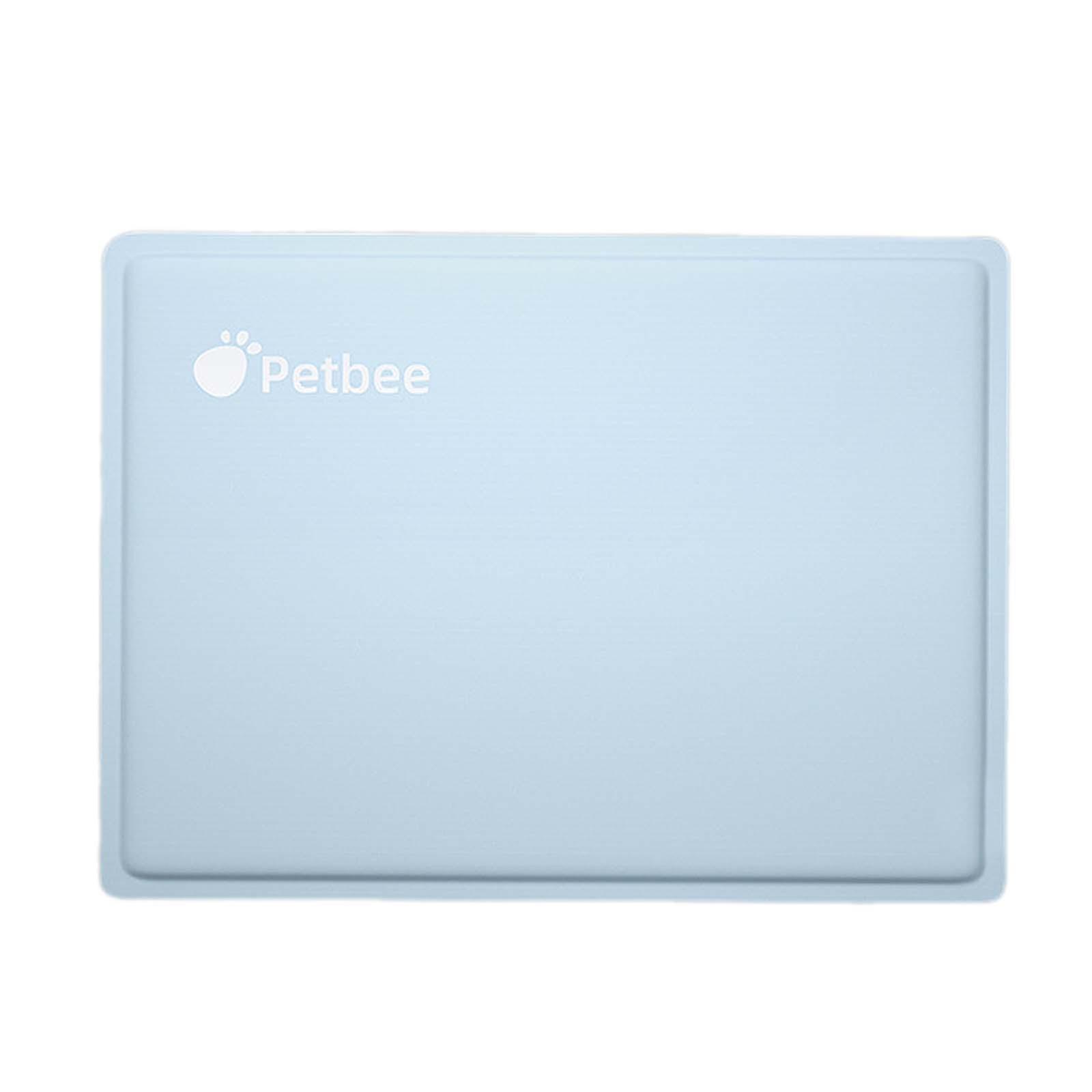 Sovbädd Hopfällbar filt Valp Husdjur Kylande matta för golv inomhus utomhus 30cmx40cm