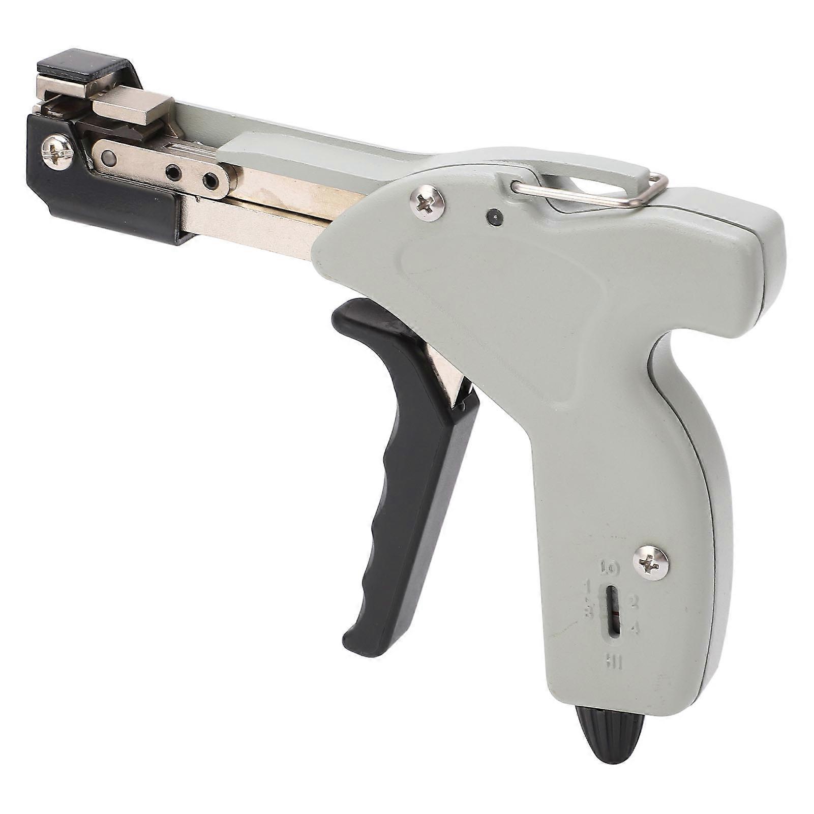 Rustfritt stål Cable Tie Gun Zip Festing Cutting Tool for Construction Working