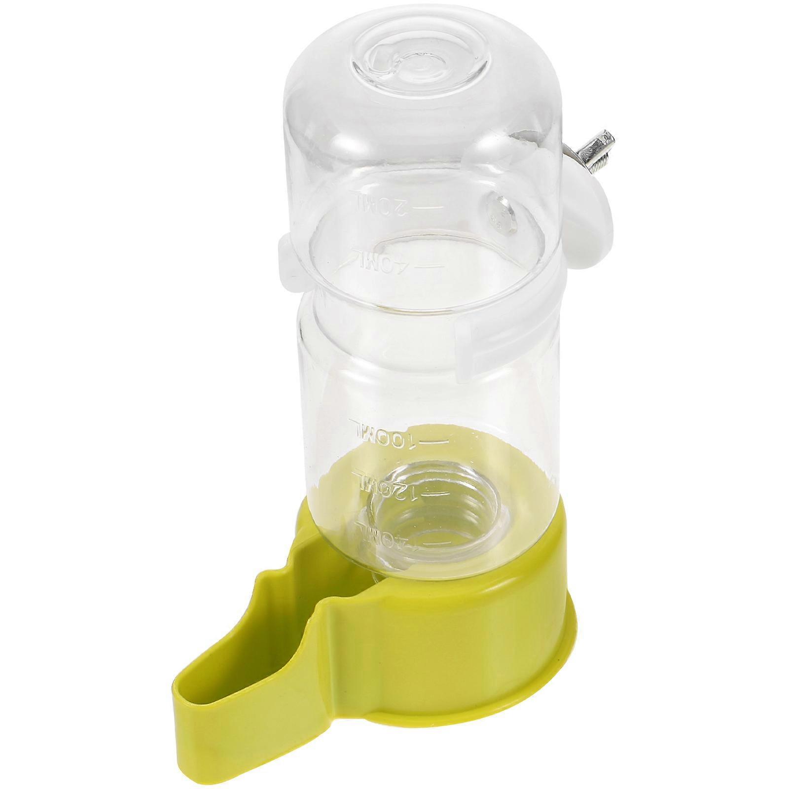 Bird Water Feeder Automatic Parrot Waterer Reusable Bird Water Dispenser Parrot Drinker