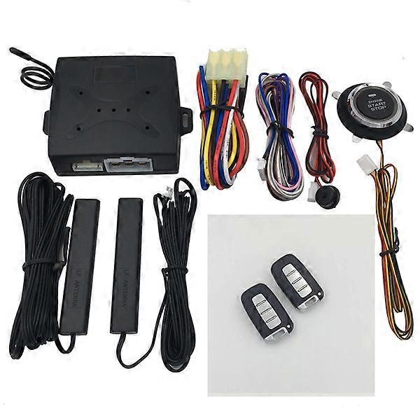 New RFID Car Key Systems Key blade PKE automotive Alarm Remote Engine auto start stop button Push Start engine less entry system dropshipping
