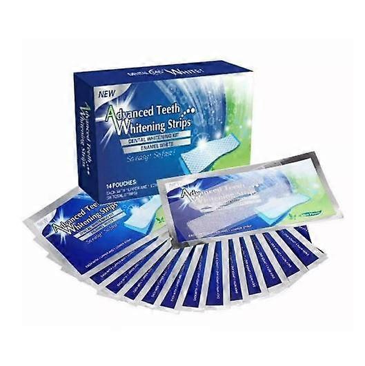 28 Professional Advanced Teeth Whitening Strips Home Tooth Bleaching