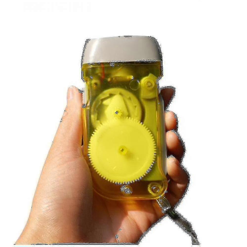Camping Lights Lanterns Hand Crank Flashlight No Battery Yellow