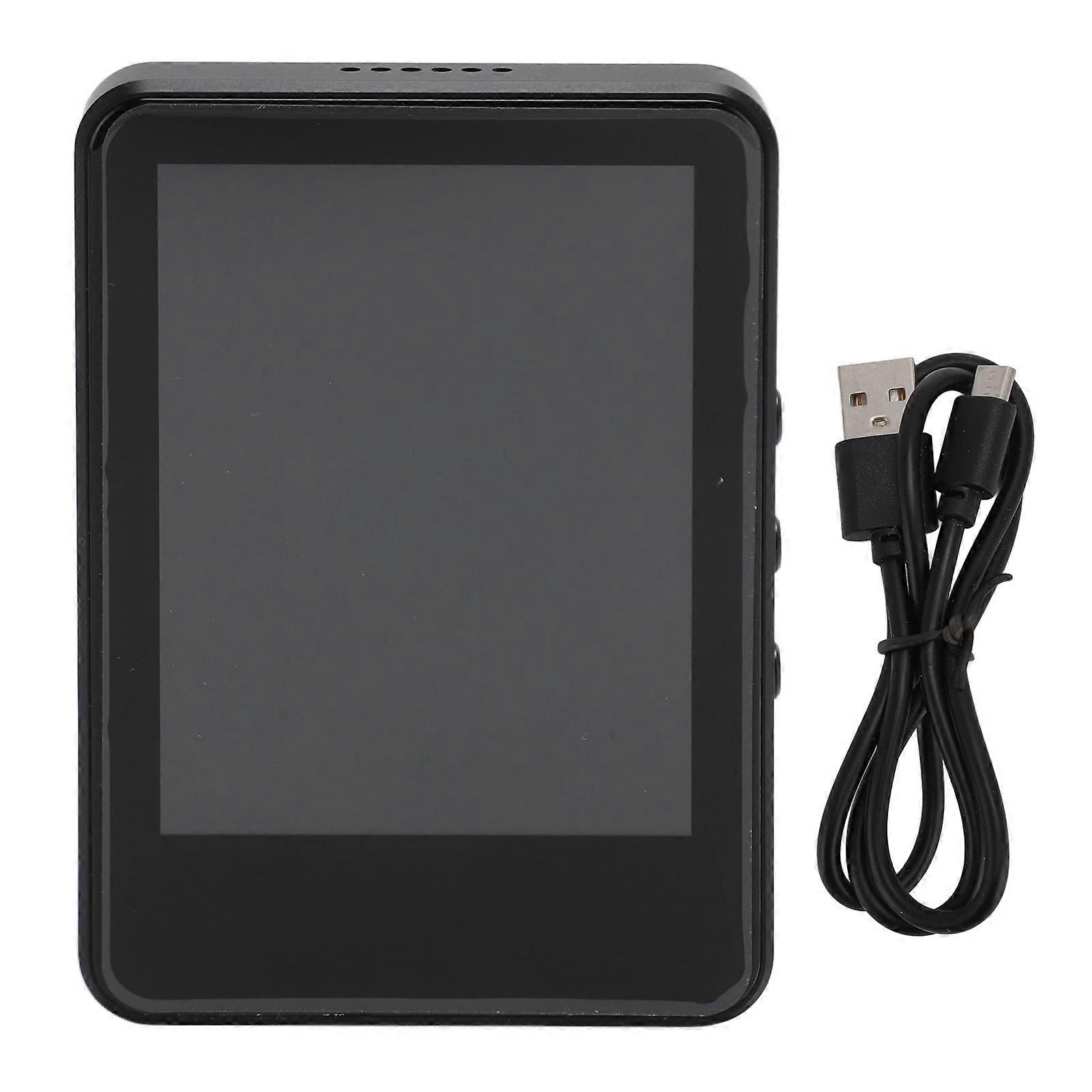 2.8 Inch Touch Screen MP3 MP4 Player Built in FM Radio Bluetooth 5.2 Multifunction Portable Digital Music and Video Player