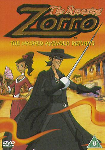 The Amazing Zorro - The Masked Avenger Returns DVD (2003) Scott Heming cert U - Region 2