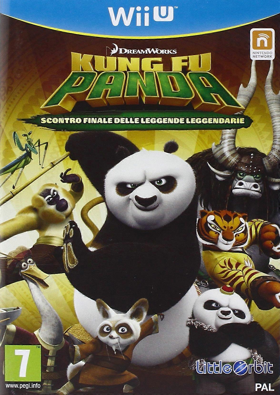 Namco Bandai Games Kung Fu Panda Showdown of Legendary Legends Wii U - video games (Wii U Wii U Vicious Cycle Software Inc. Basic Little Orbit) - PAL - New & Sealed