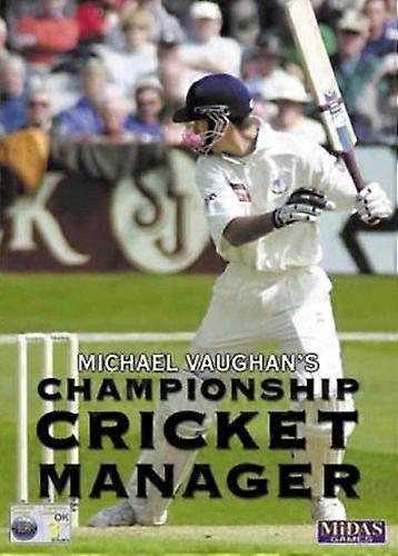 Michael Vaughans Championship Cricket Manager -  - PAL - New & Sealed