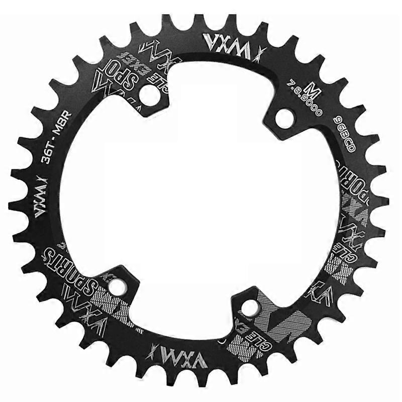 36T 96Bcd Aluminum Alloy Sprocket Round Sprocket Road Bike Chain for M7000 M8000 M9000