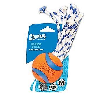 Ultra Toss Rope And Ball Toy for Dog
