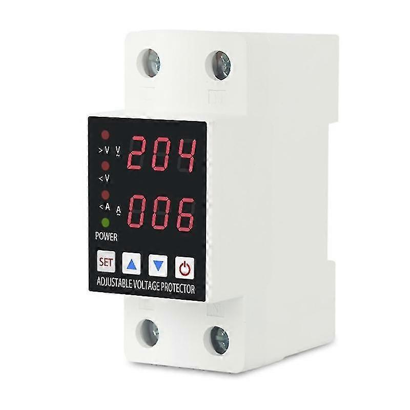 KINCJON 40A/63A Over Voltage Current and Under Voltage Protective Device Din Rail