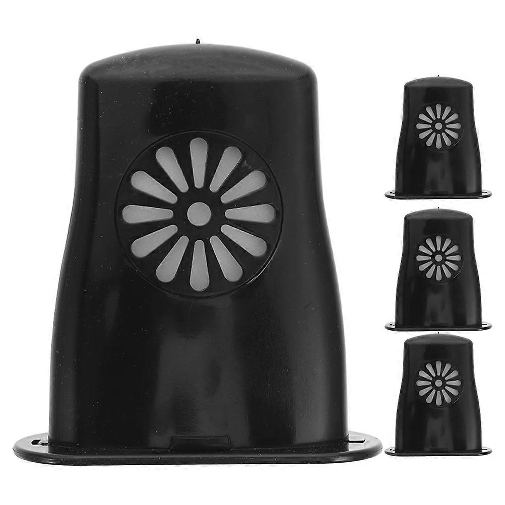 4pcs Guitar Sound Hole Humidifiers Acoustic Guitar Humidifier Instrument Humidifiers for Prevent Cracking