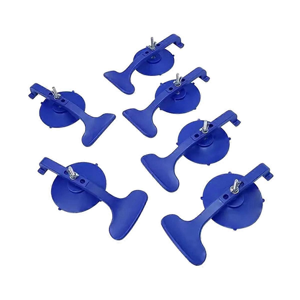 6Pc Suction Clamp Set Window Suction Cups for Sealing Rear Window to Top Convertible Glass Windshield Repair Gluing