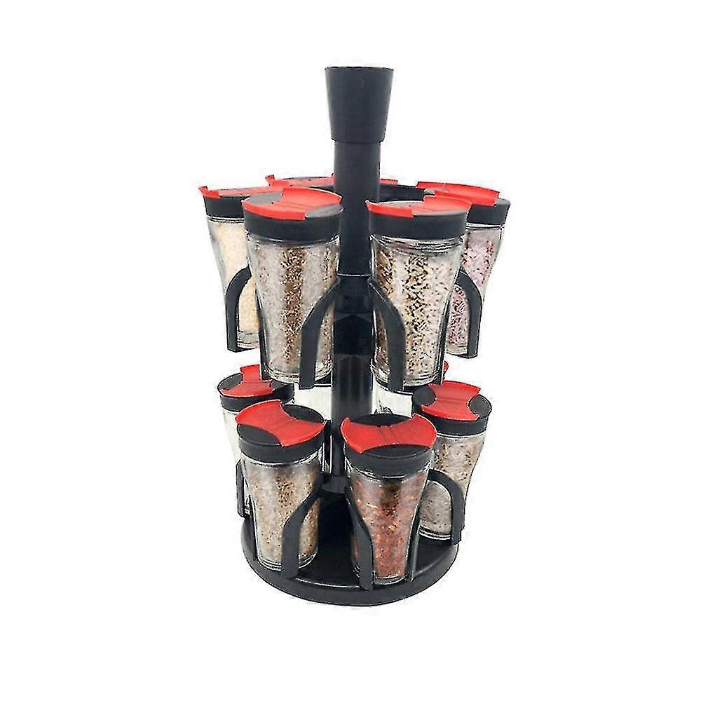Rotatable Spice Rack - 12 Spice Containers