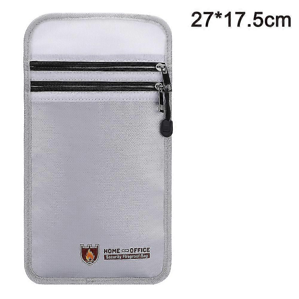 Ctmw Fireproof Document Bag, Fireproof And Waterproof Envelope Holder, Protect Your Valuables, Documents, Money, Jewelry, Zipper Compatible With Maxim