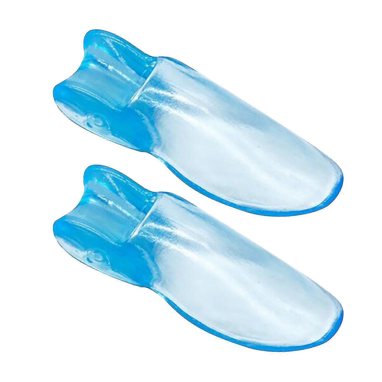 Toe Separator Pad Hallux Correction Valgus Separator 2 Pairsblue