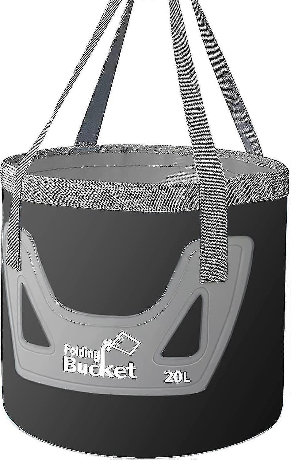 Collapsible Bucket, 20l Space Saving Foldable Bucket Water Storage