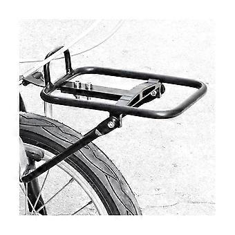 Porte-bagages Avant Vélo Noir Alu 30x14x27,4cm