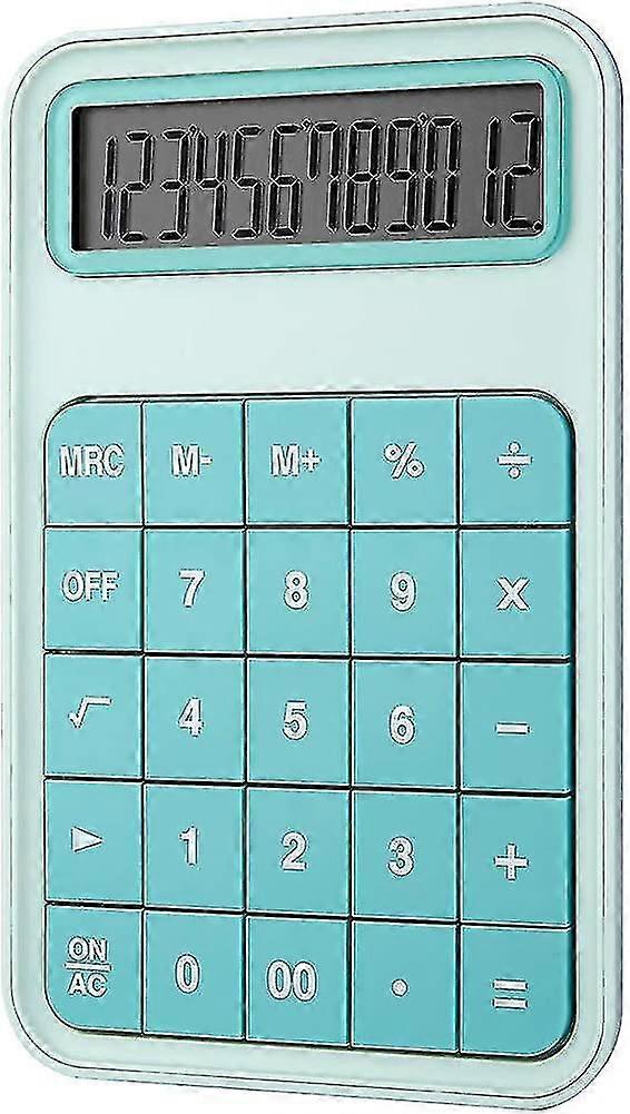 Standard Function Desktop Calculator, 12 Digit Large Screen Lcd Calculator
