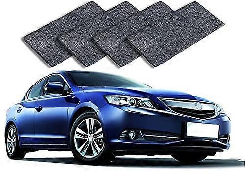 Nano Sparkle Cloth, Pack of 4, 2023 Nano Sparkle Cloth, Car Scratch, Nano Magic Cloth, Multi-Purpose Car Scratch