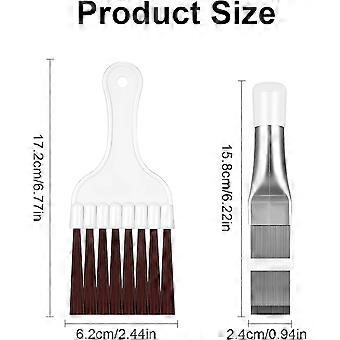 2 Pcs Air Conditioner Fin Comb HVAC Coil Fin Straightener