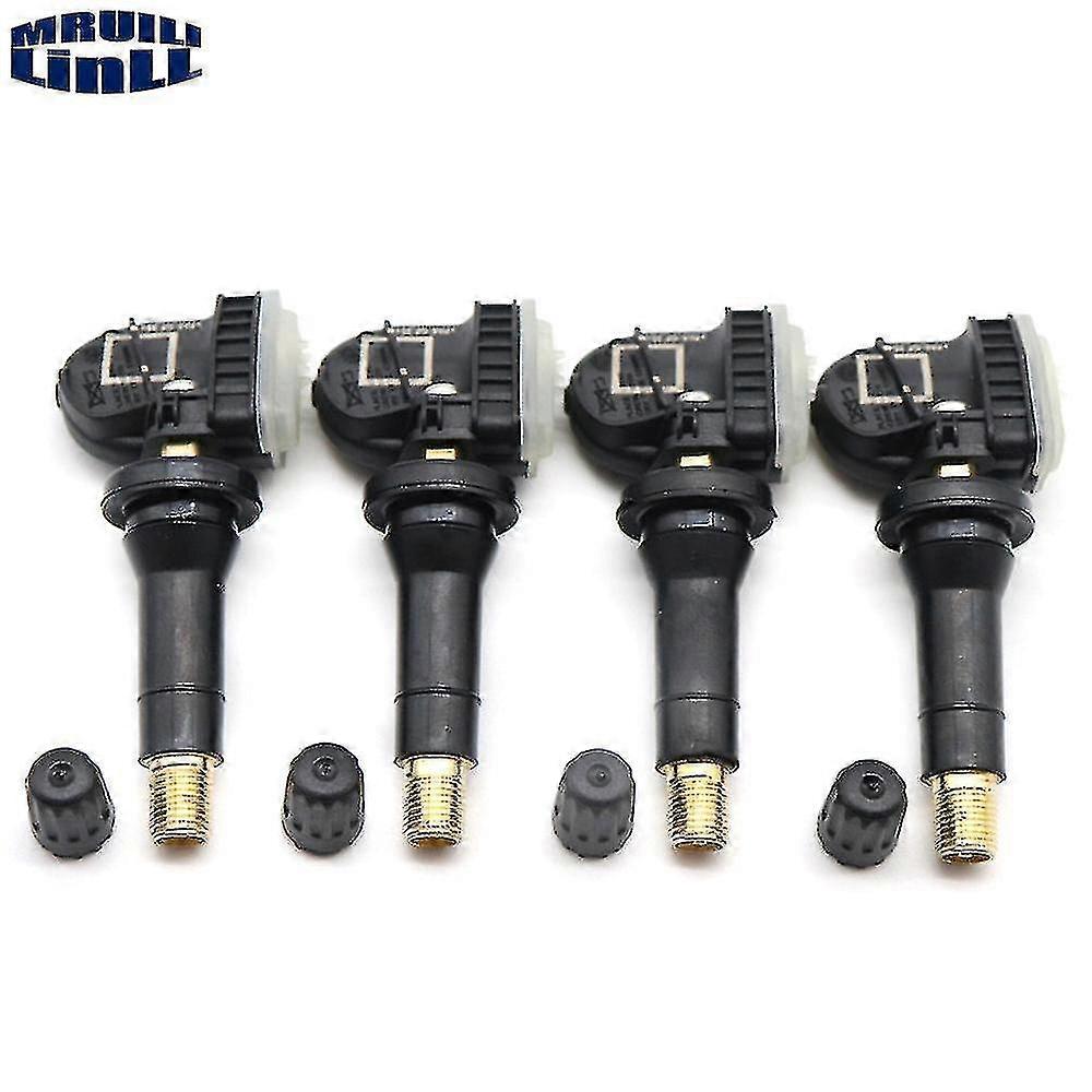 4pcs New Tire Pressure Sensor Tpms Ev6t-1a180-cb Ev6t-1a150-cb 433mhz For Ford Focus Kuga Ford Mondeo Mk5 Ecosport