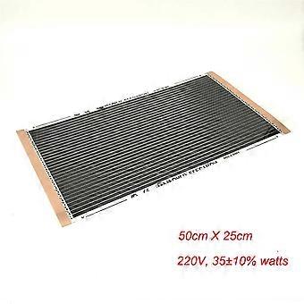 25 cm * 50 cm 27,5 / 35 / 50W Cães e Gatos, Pequenos Animais de Estimação Tapete Quente Filme de Aquecimento de Piso de Fibra de Carbono