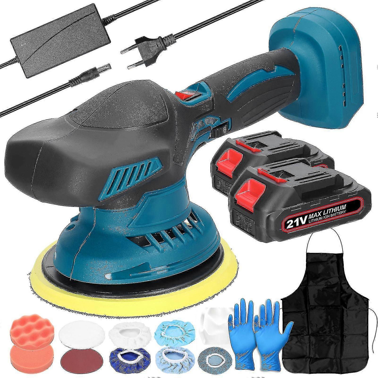 Cordless Car Polisher 6 Gears Of Speeds Adjustable Electric Polishing Machine Multifunction Wood Sanding Rust Removal Machinethe Best One The Best On