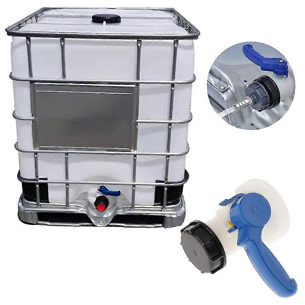 62mm adapter för avloppsadapter, bärtanksadapter, 1000l Ibc fjärilsventil, strömbrytare för Ibc-vattenbehållare