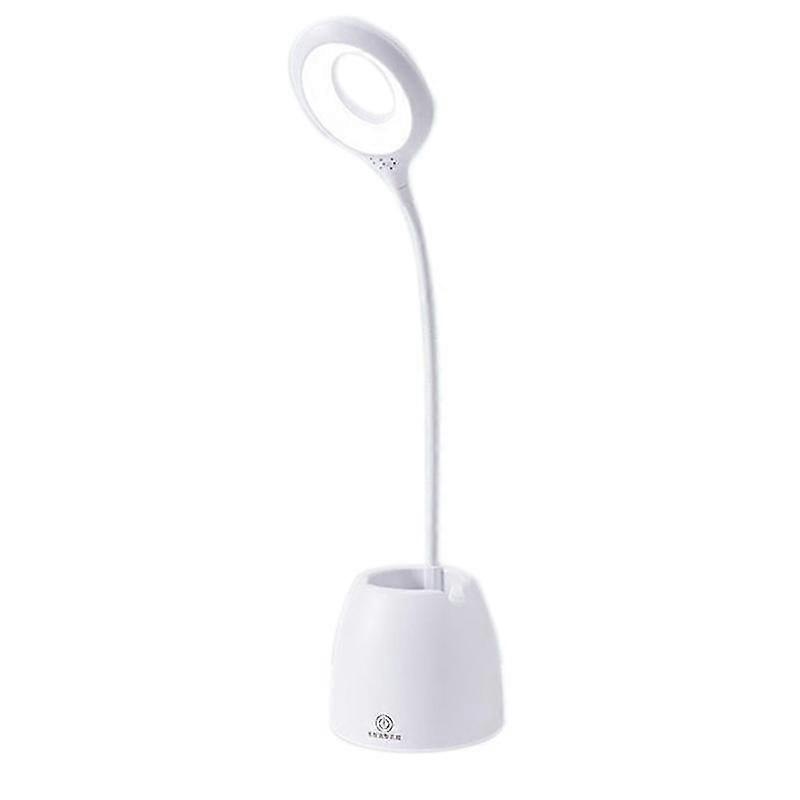 LED Rechargeble Stepless Dimming Desk Light Eye Protection Learning Multi-Function Bracket Pen Hold