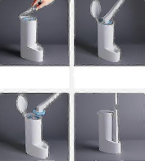 16 Pcs Disposable Toilet Kit Brush Holder