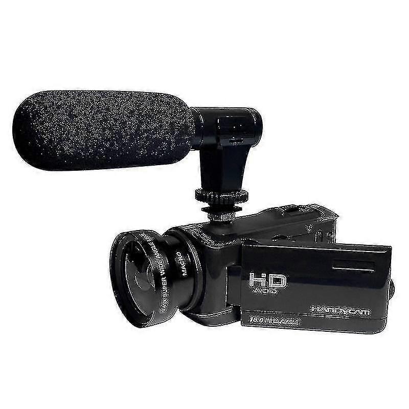 Hd 16 Million Pixel Digital Video Camera With Microphone, Photo And Video Dv Camera