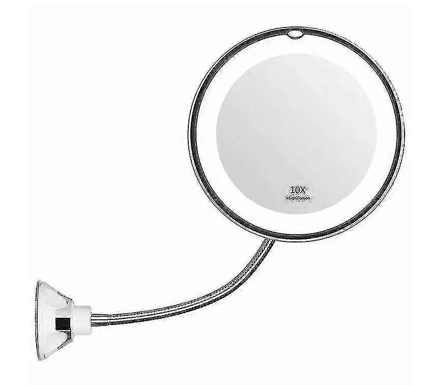EVAGO Led Lighted Makeup Mirror, Bathroom Magnification Vanity Mirror With Suction Cup