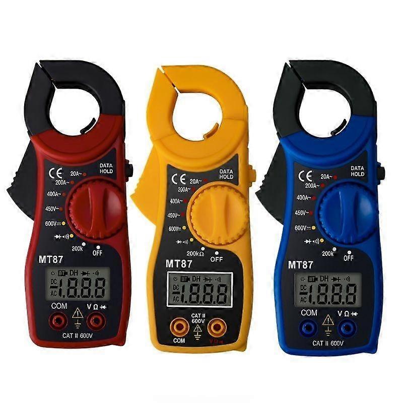 Draagbare MT87 digitale Clamp Ampèremeter Multimeter met Measurem