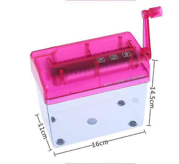 Mini A6 Paper Shredder Manual Paper Cutter Paper Shredder Desktop Paper Shredder