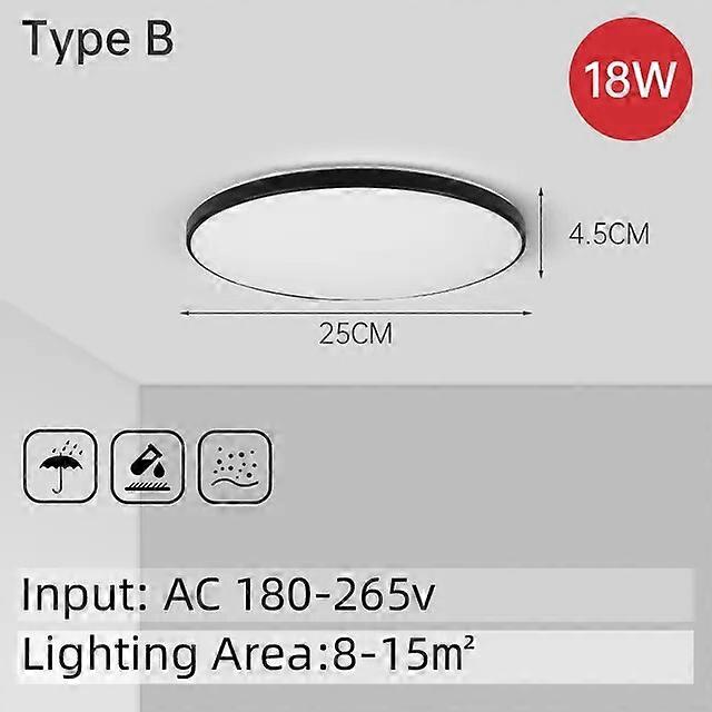 Lampa sufitowa LED Żyrandol Panel Oświetlenie łazienkowe Połysk Oprawy pokojowe Oprawa wisząca do lampy sufitowej Oświetlenie Home Decor