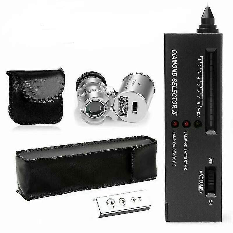Gold Silver Diamond Gemstones Selector Testing Digital Electronic Tester Kit