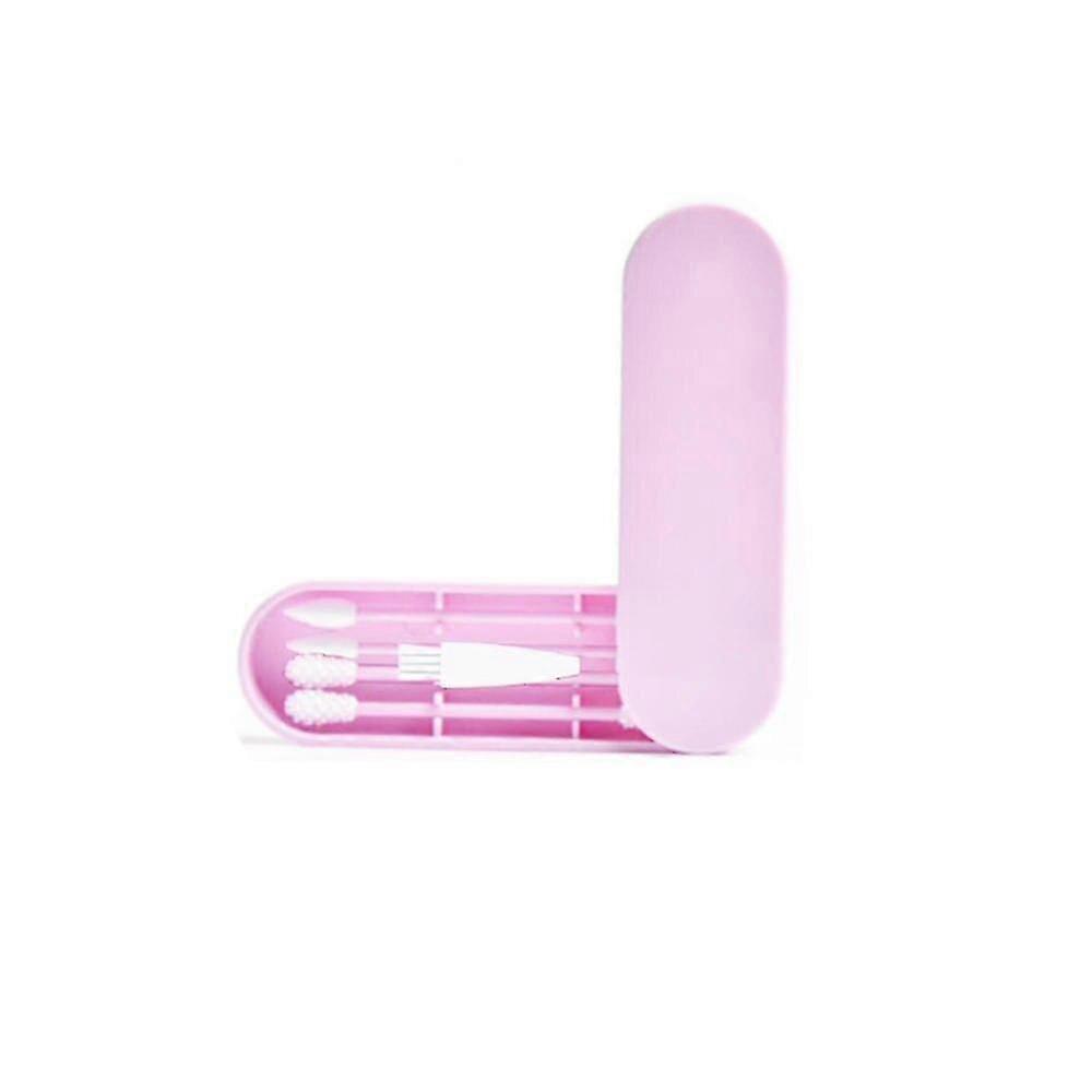 Double Ended Silicone Cotton Swabs with Carrying Case, , Makeup